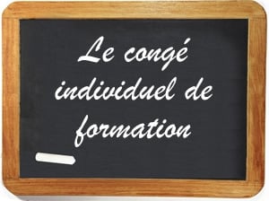 le congé individuel de formation