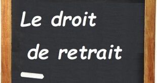 le droit de retrait