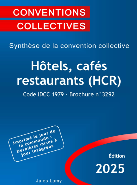 Convention collective hôtels, cafés restaurants (HCR)