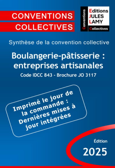 Convention collective boulangerie-pâtisserie : entreprises artisanales
