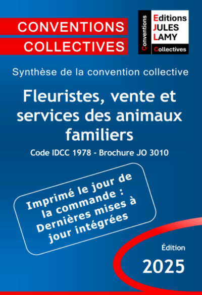 Convention collective fleuristes, de la vente et des services des animaux familiers