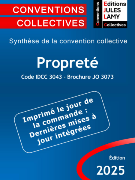 Convention collective propreté