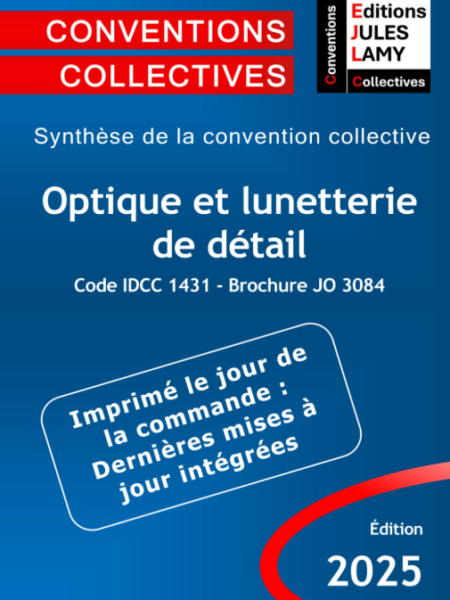 Convention collective Optique - lunetterie de détail