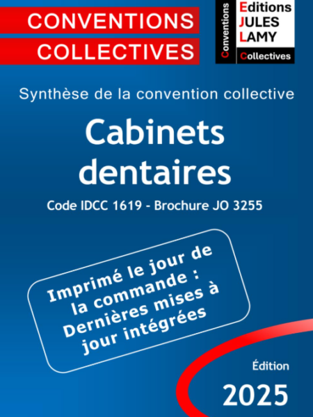 Convention collective cabinets dentaires
